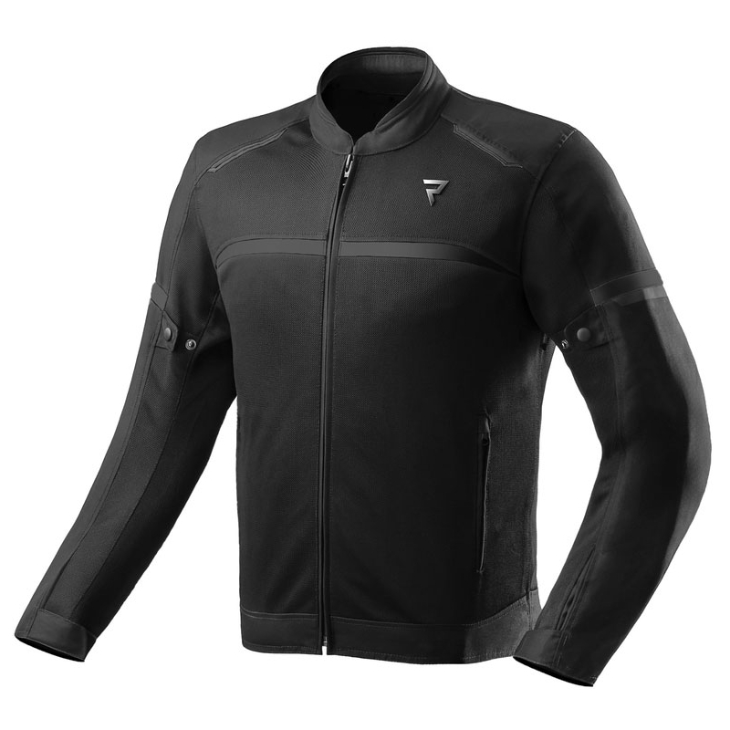 Chaqueta de moto Rebelhorn Echo negra