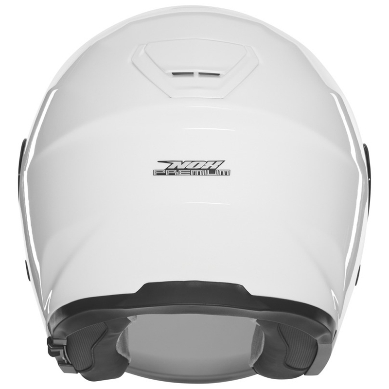 Casco de moto jet NOX PREMIUM SPY blanco