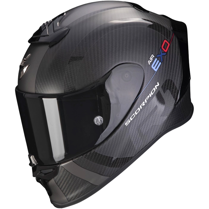 Casco integral Scorpion EXO-R1 EVO Carbon Air MG negro-plata