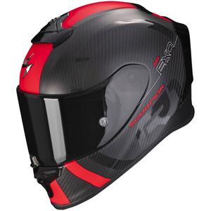 Casco integral Scorpion EXO-R1 EVO Carbon Air MG negro-rojo