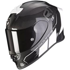 Casco integral Scorpion EXO-R1 Carbon Air Corpus II blanco y negro