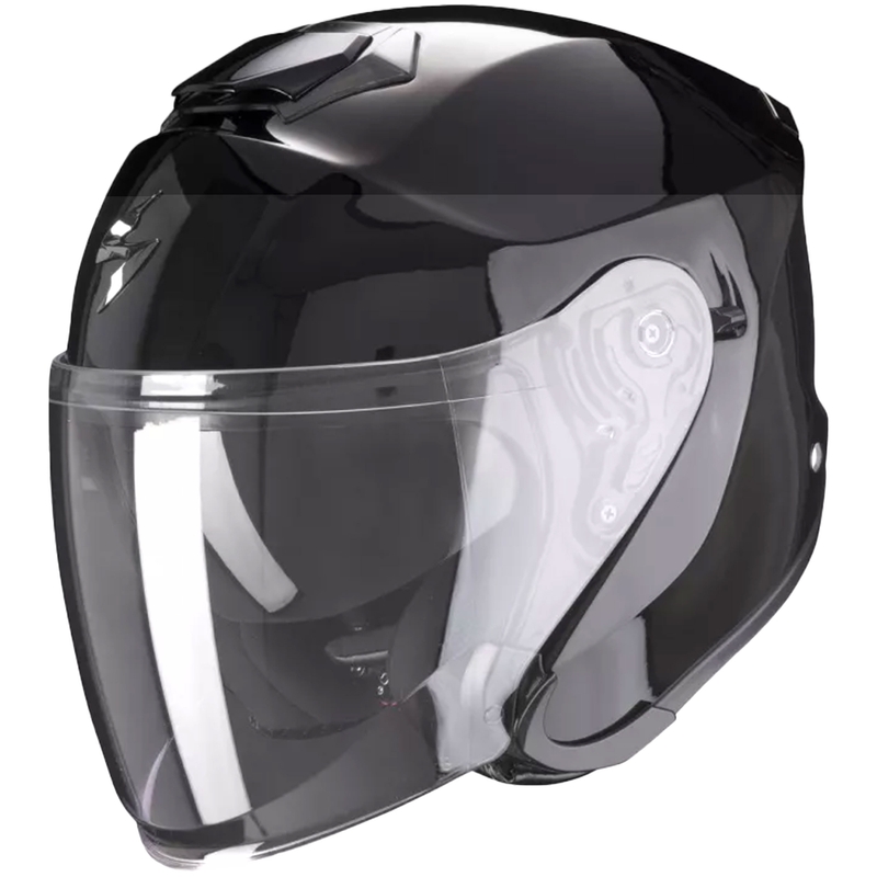 Casco abierto Scorpion EXO-S1 Solid negro brillante