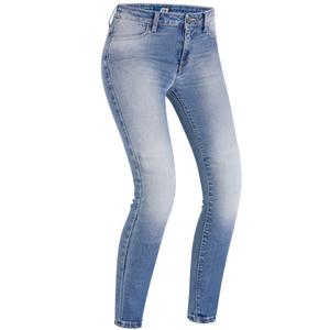 Vaqueros de moto para mujer PMJ Ginevra azul