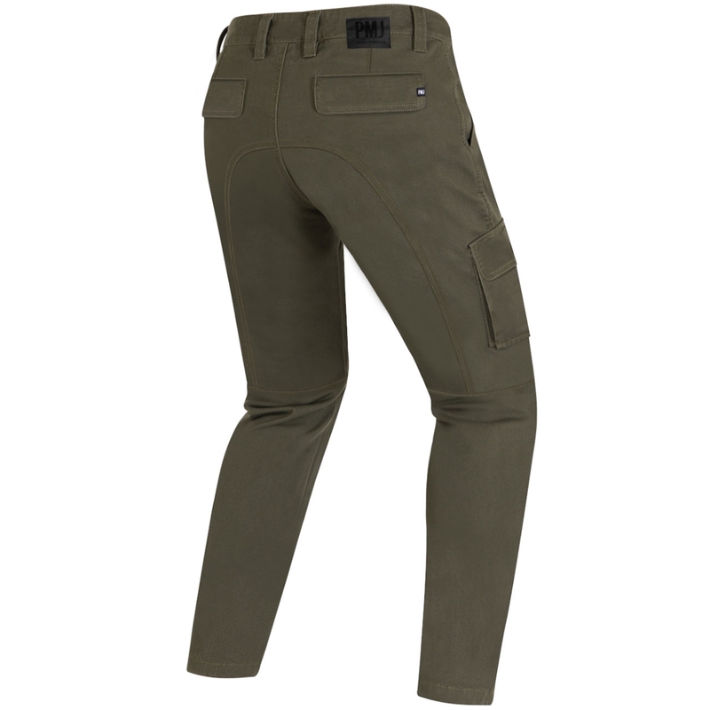 Vaqueros de moto PMJ Aviator Cargo color caqui