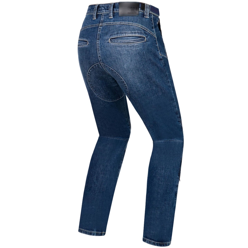 Vaqueros de moto PMJ Dust azules liquidación