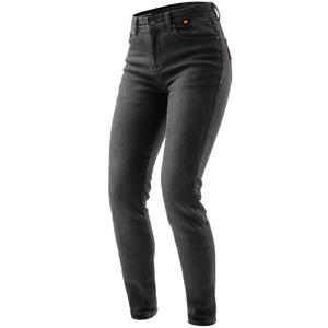 Vaqueros de moto para mujer Rebelhorn Bronco negro lavado