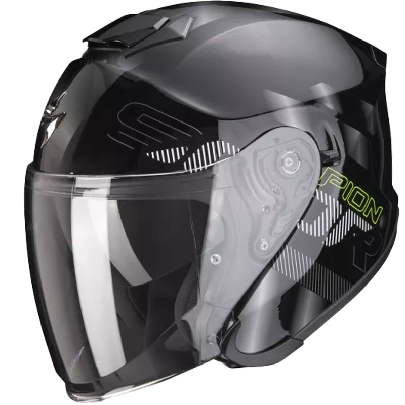 Casco abierto Scorpion EXO-S1 Gravity negro-plata