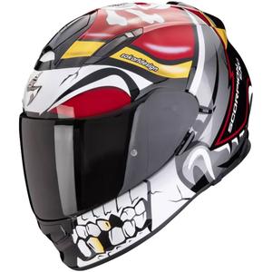 Casco integral de moto Scorpion EXO-491 PIRATE rojo