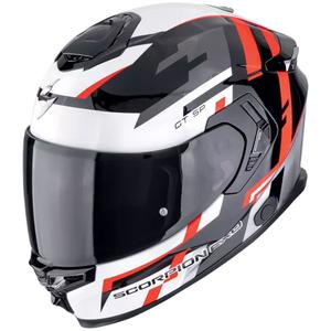 Casco integral de moto Scorpion EXO-GT SP AIR TORNADO negro-rojo