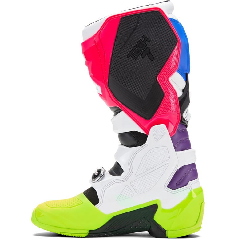 Botas de motocross multicolor Alpinestars TECH 7 edición limitada Hay