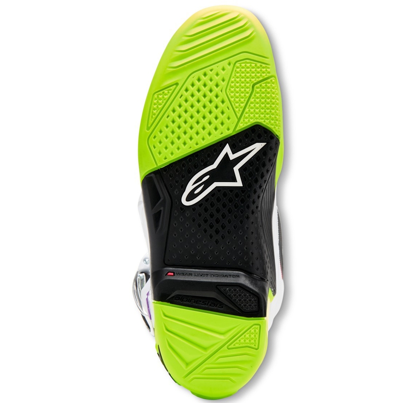 Botas de motocross multicolor Alpinestars TECH 7 edición limitada Hay