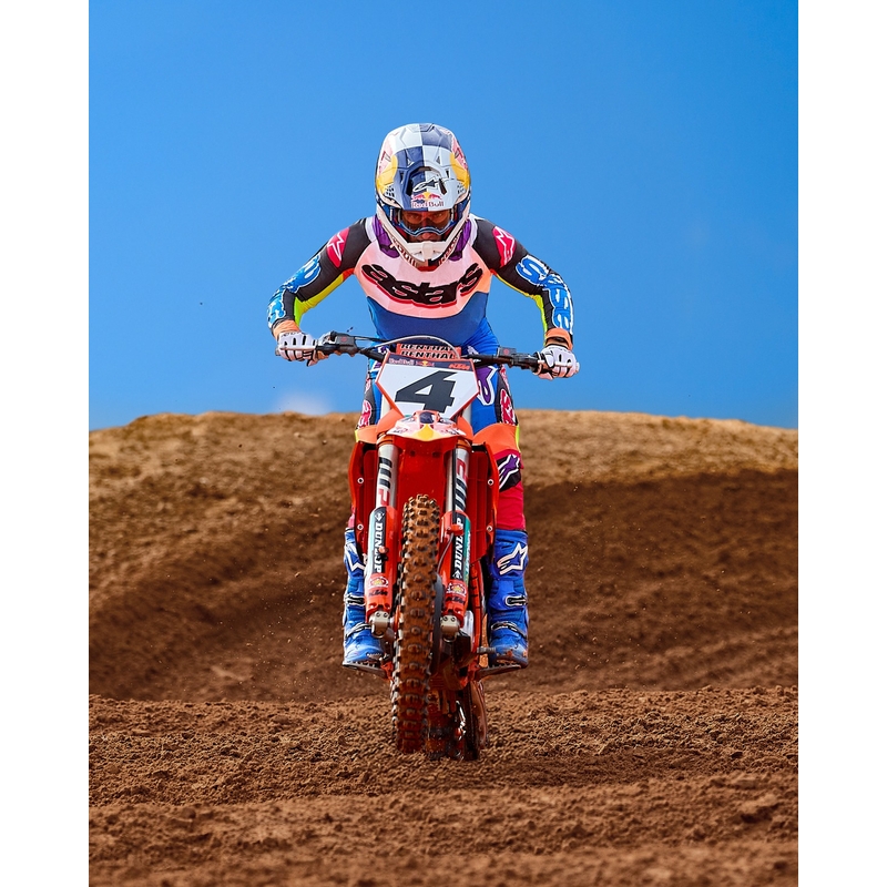 Camiseta de motocross Alpinestars Supertech SX edición limitada HAY multicolor