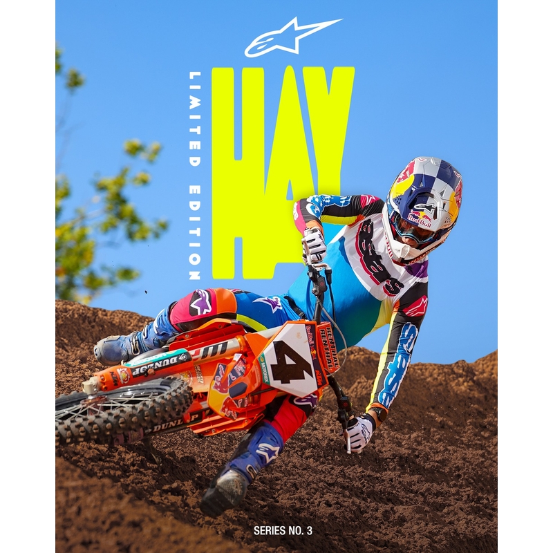 Camiseta de motocross Alpinestars Supertech SX edición limitada HAY multicolor