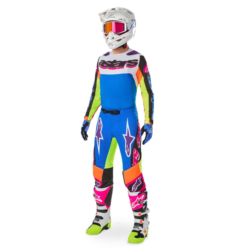 Camiseta de motocross Alpinestars Supertech SX edición limitada HAY multicolor