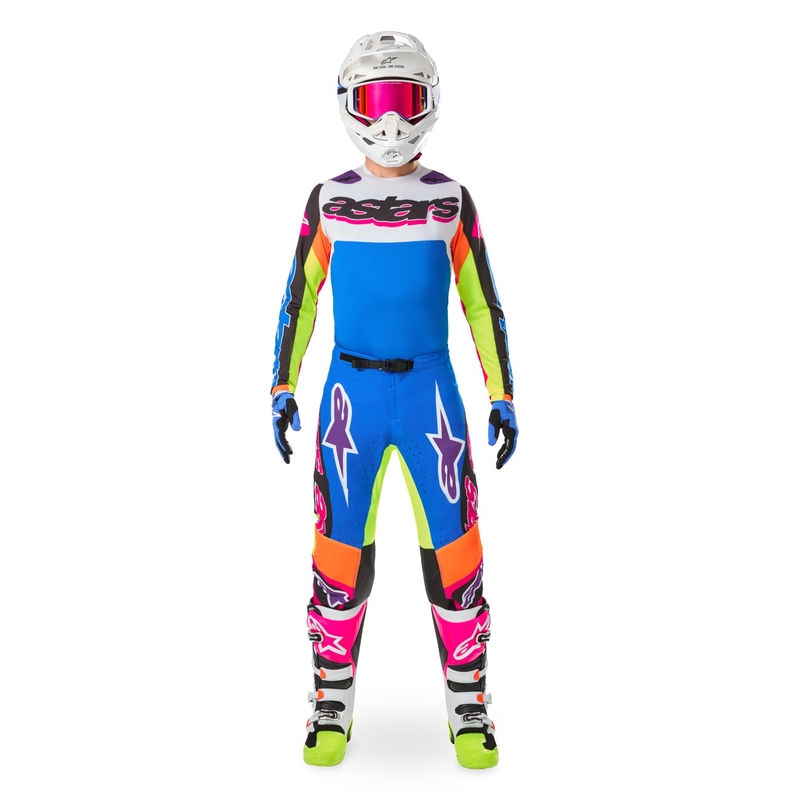 Camiseta de motocross Alpinestars Supertech SX edición limitada HAY multicolor