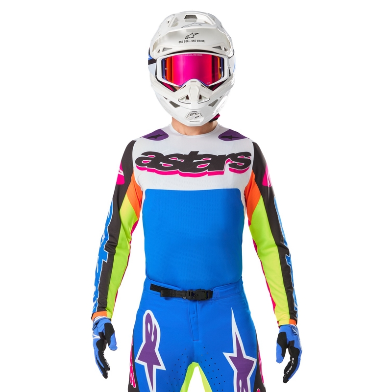 Camiseta de motocross Alpinestars Supertech SX edición limitada HAY multicolor