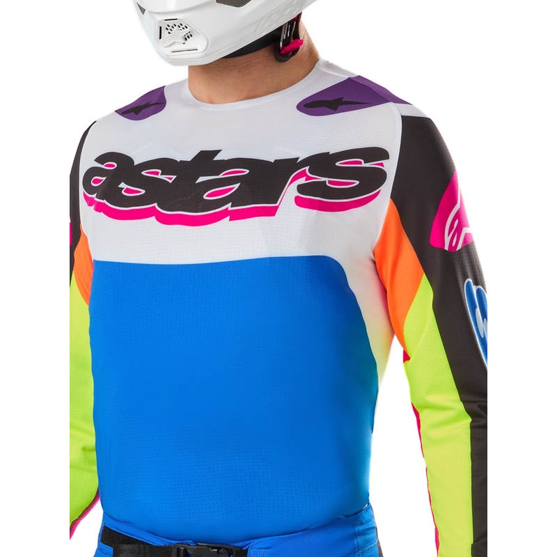 Camiseta de motocross Alpinestars Supertech SX edición limitada HAY multicolor