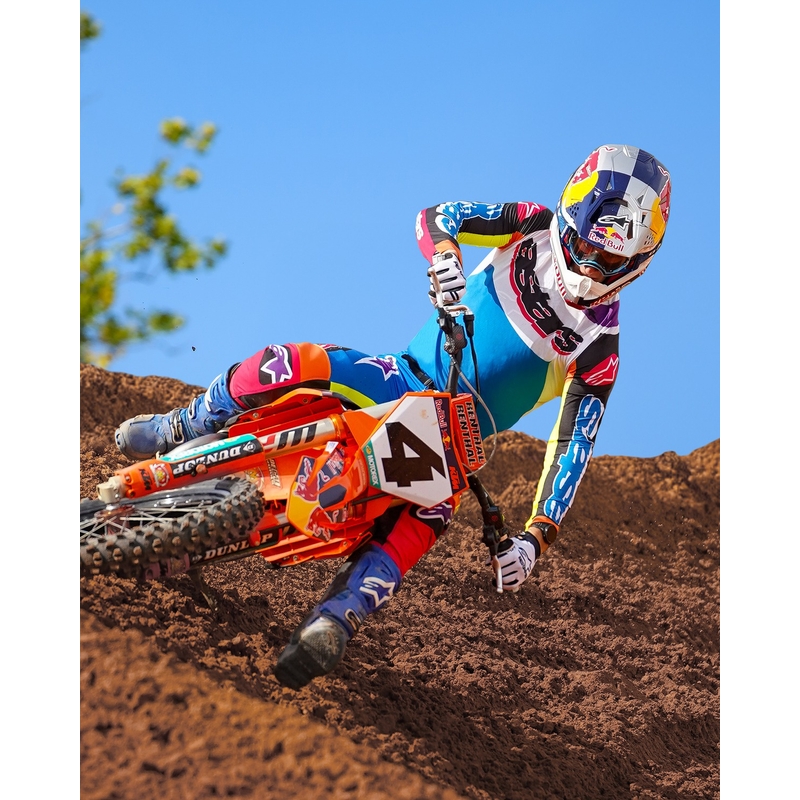 Pantalones de motocross Alpinestars SUPERTECH edición limitada HAY multicolor