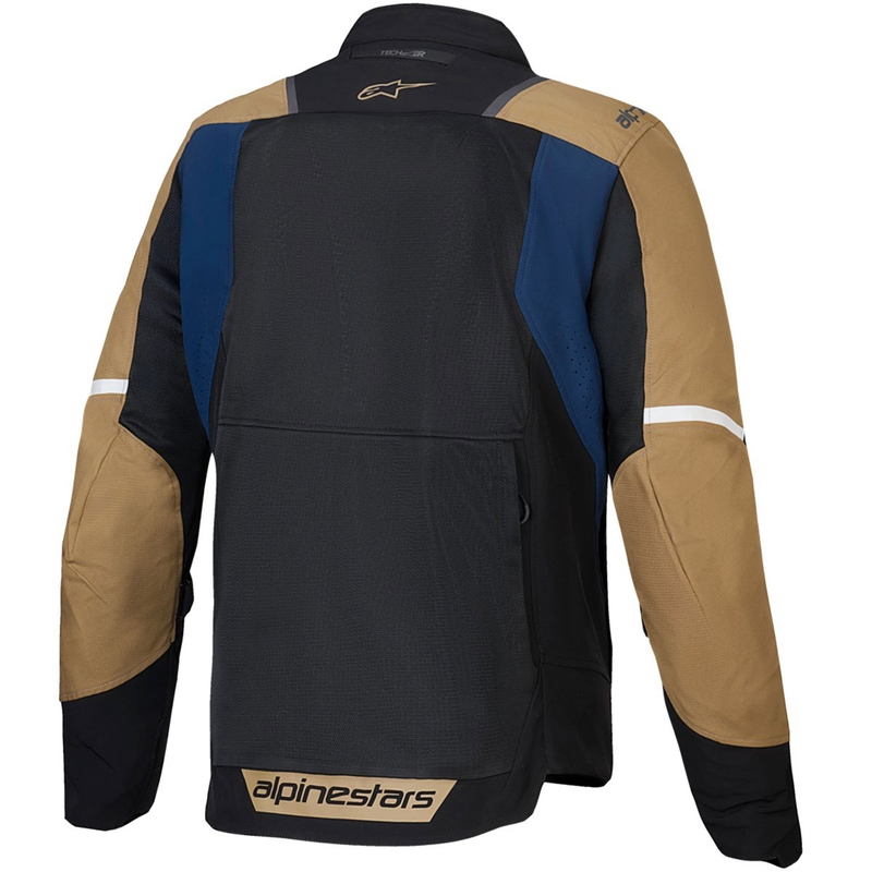 Chaqueta de moto Alpinestars ST-2 Air azul oscuro-caqui oscuro-negro
