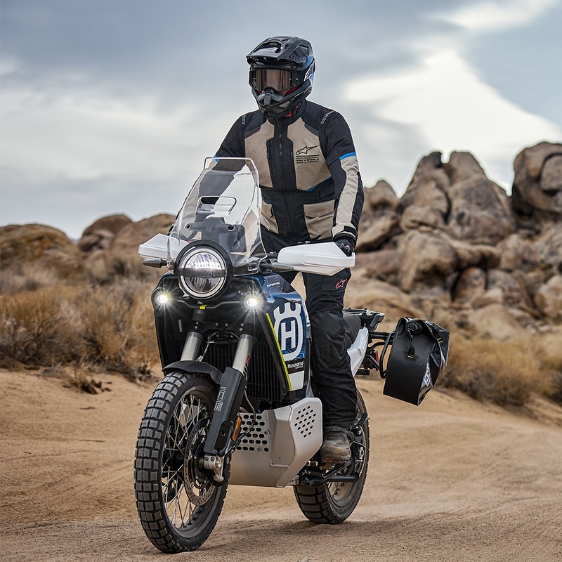 Chaqueta de moto Alpinestars Andes Air Drystar negra-gris verde-azul