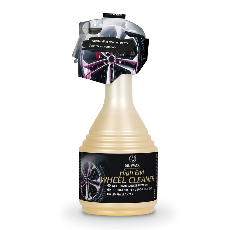 Limpiador de llantas en gel que reacciona con contaminantes ferrosos Dr. Wack High End Wheel Cleaner 750 ml