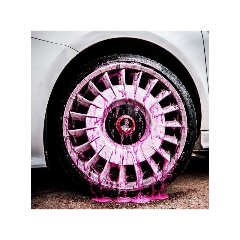 Limpiador de llantas en gel que reacciona con contaminantes ferrosos Dr. Wack High End Wheel Cleaner 750 ml