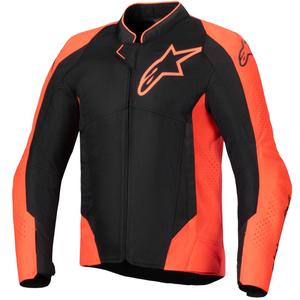 Chaqueta de moto Alpinestars Viper Air V4 rojo fluo-negro