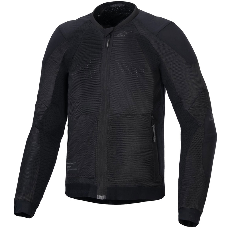Chaqueta de moto Alpinestars TROOP-AIR negra-negra