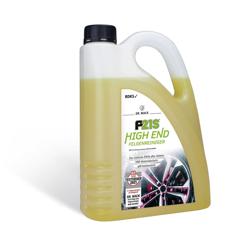 Limpiador de llantas en gel que reacciona con contaminantes ferrosos Dr. Wack High End Wheel Cleaner 2 l