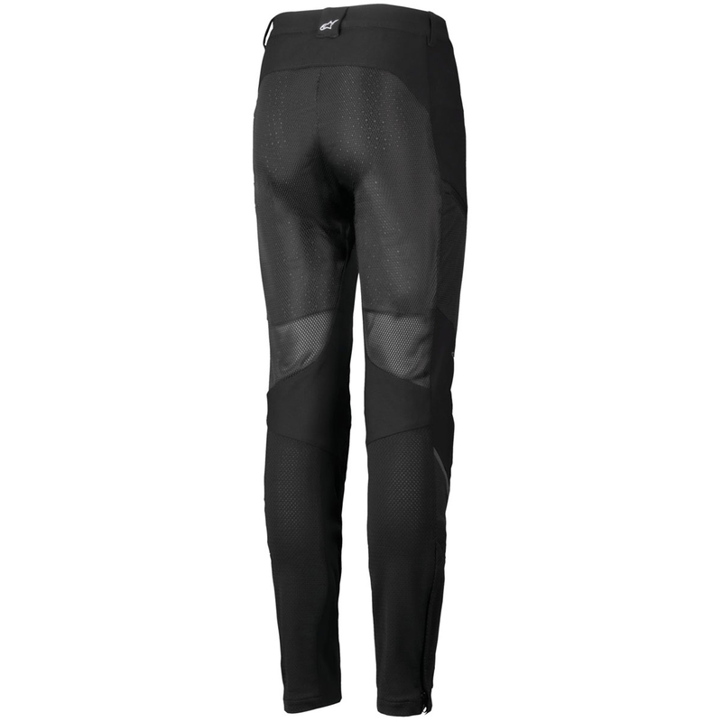 Pantalones de moto Alpinestars STELLA TROOP-AIR para mujer, color negro-negro
