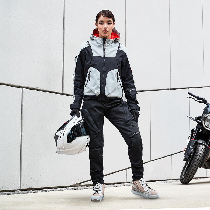 Pantalones de moto Alpinestars ACTEA para mujer, color negro