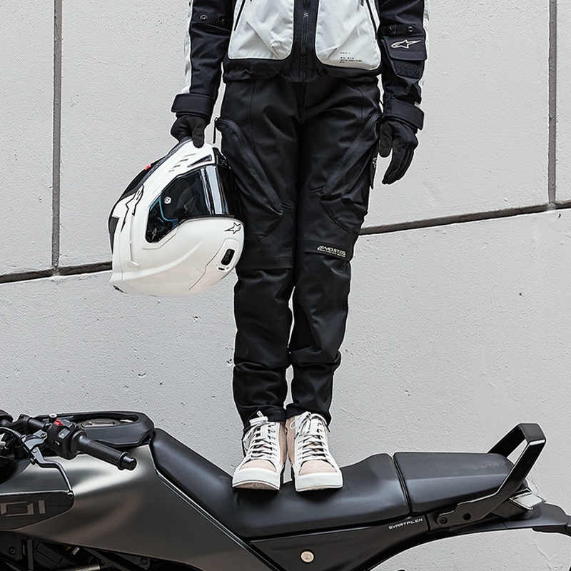 Pantalones de moto Alpinestars ACTEA para mujer, color negro