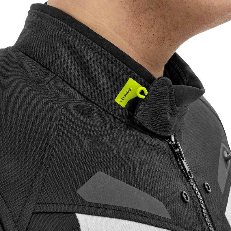 Chaqueta de moto Shima Dune amarillo fluo