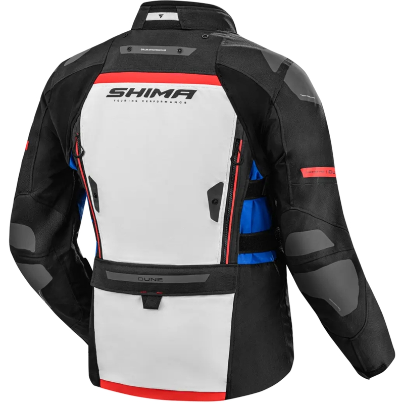 Chaqueta de moto Shima Dune azul