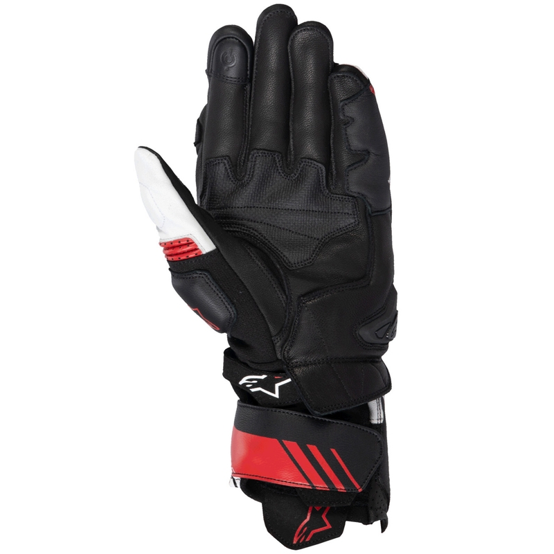 Guantes de moto Alpinestars GP Plus R V3 negro-blanco-rojo