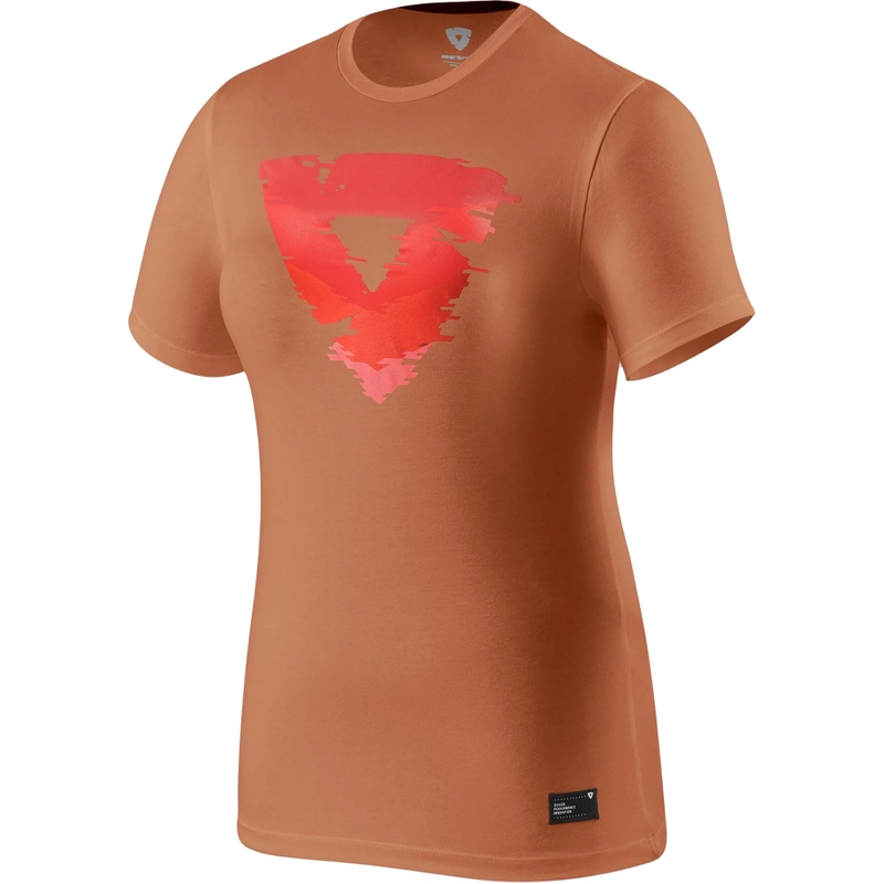 Camiseta roja Heather para mujer de Revit