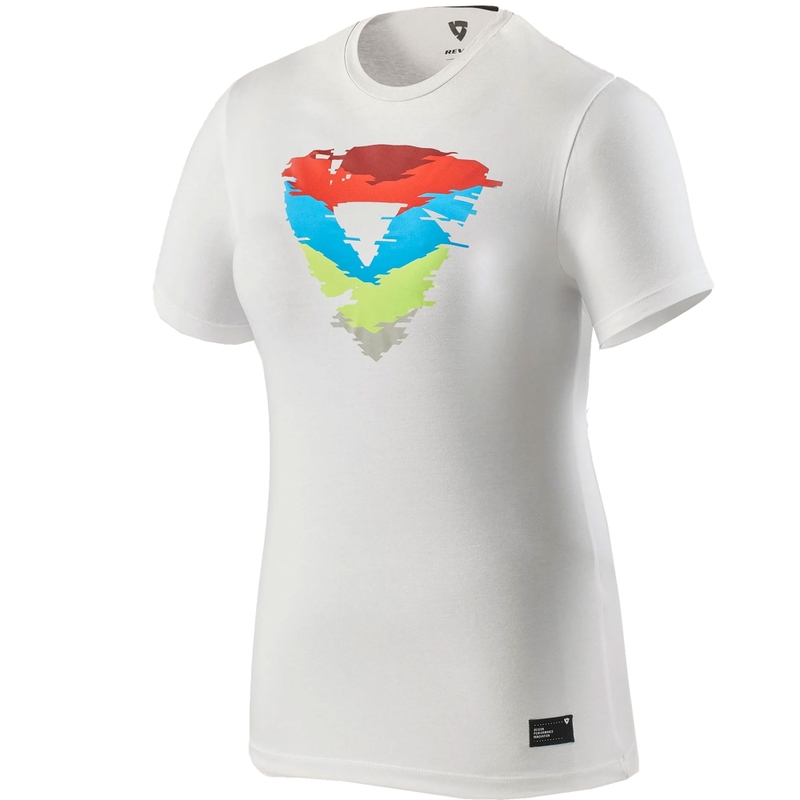 Camiseta blanca Heather para mujer de Revit