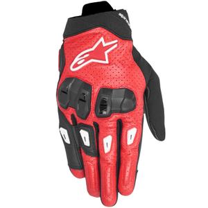 Guantes de moto Alpinestars SP X 7 negro-rojo-blanco