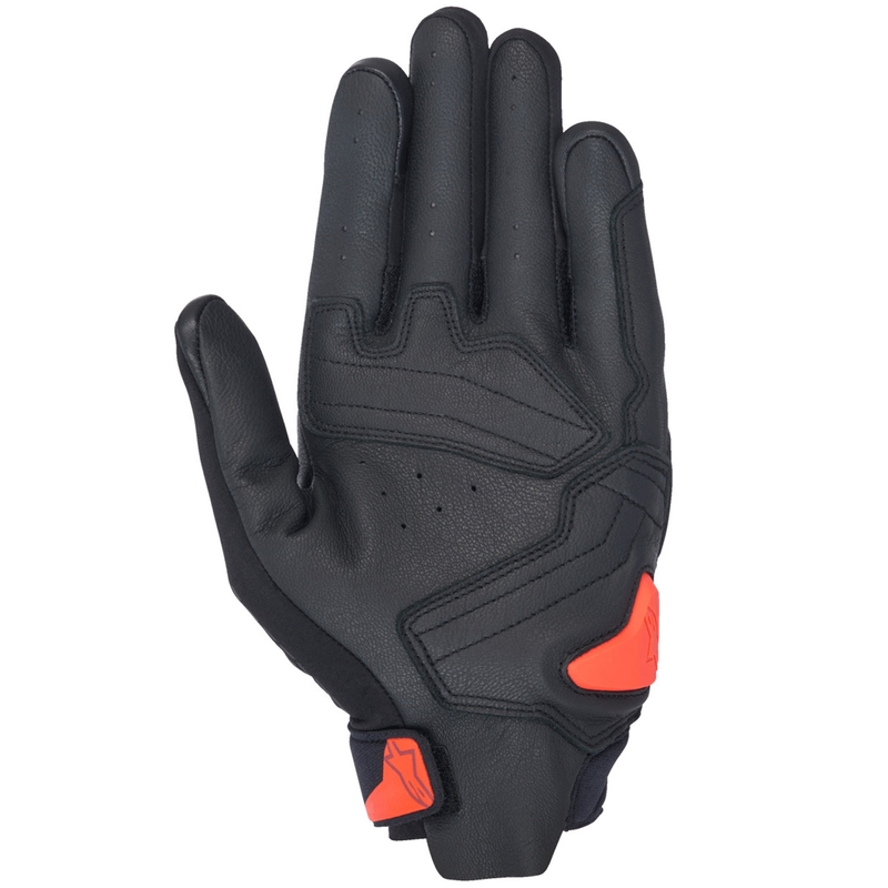 Guantes de moto Alpinestars SP X 7 negro-rojo oscuro-rojo