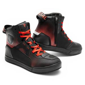 Botas de moto Rebelhorn Vandal II negro-rojo