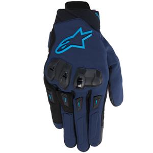 Guantes de moto Alpinestars SP X 3 azul oscuro-azul claro