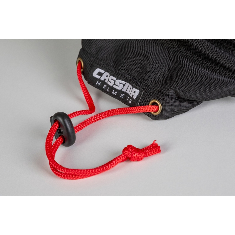 Bolsa para cascos abiertos, integrales y abatibles premium Cassida negra