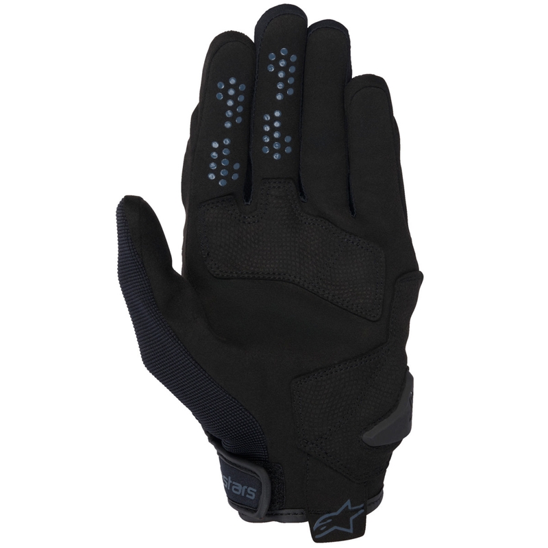 Guantes de moto para mujer Alpinestars Chrome V2 negro-gris oscuro
