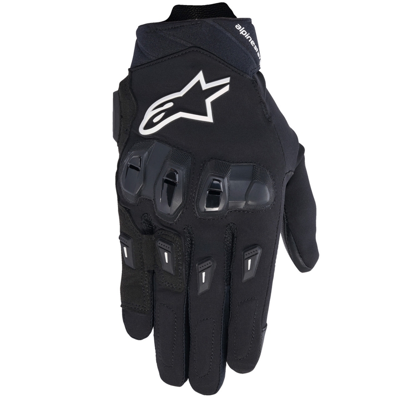 Guantes de moto Alpinestars STELLA SP X 3 para mujer, color negro y blanco