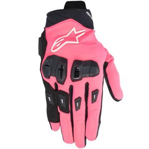Guantes de moto Alpinestars STELLA SP X 3 para mujer, color rosa, negro y blanco