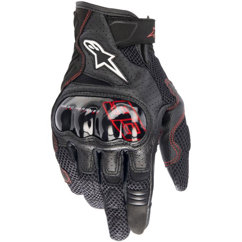 Guantes de moto Alpinestars Rio Hondo V2 Air MM93 colección negro-rojo
