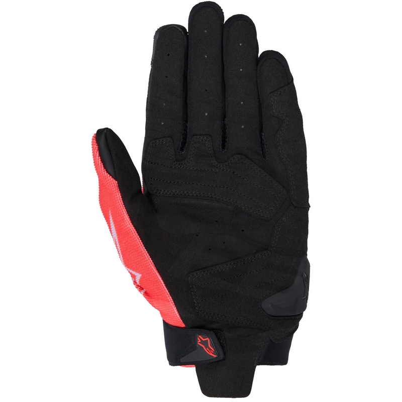 Guantes de moto Alpinestars SP X 1 MM93, colección fluorescente, rojo-azul-negro-blanco