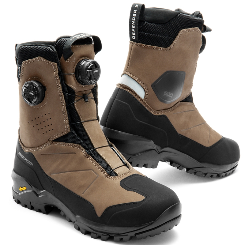 Botas de moto Rebelhorn Defender X marrones