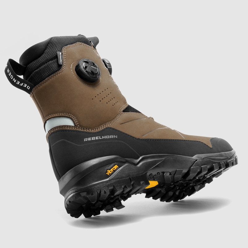 Botas de moto Rebelhorn Defender X marrones