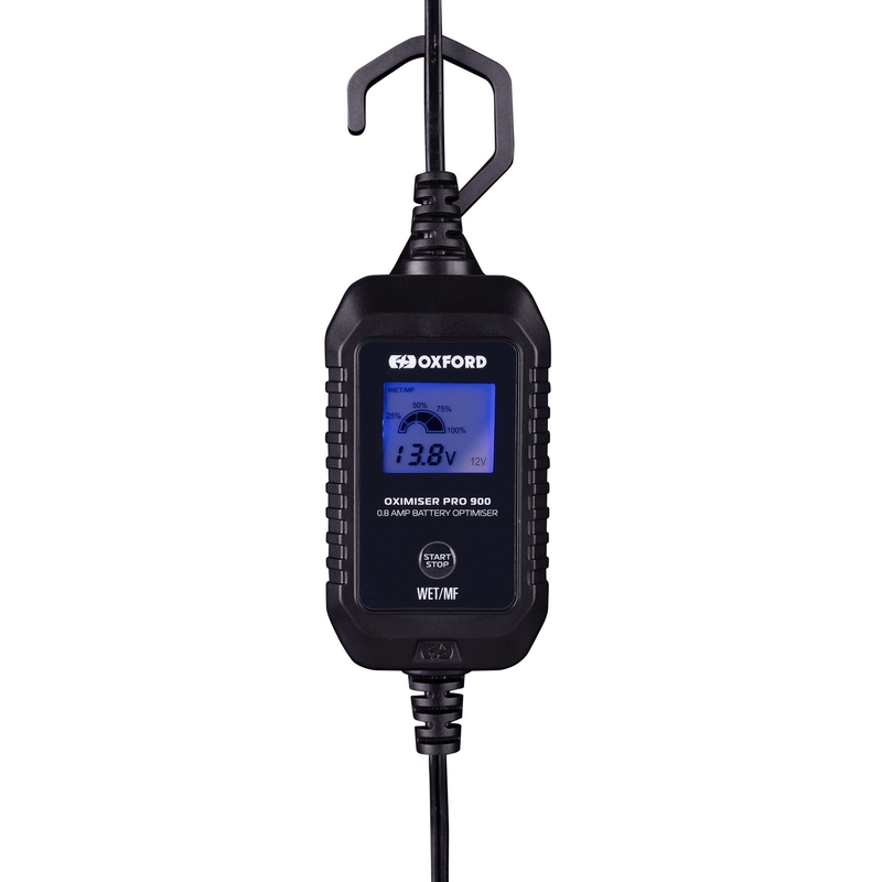 Cargador de batería Oxford Oximiser Pro 900 0,8 A, 6/12 V, 3,5-20 Ah